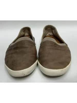 Frye Melanie Women's Slip On Loafers Size 7.5 Brown Leather Casual Ballet Flat thumbnail 4