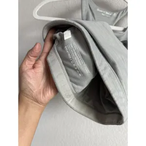 Outdoor Voices‎ Sports Bra Women's Size Medium Gray Tech Sweat Crop Athletic thumbnail 7