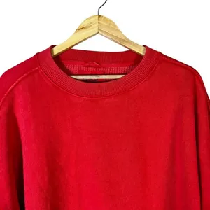 Aerie Getaway Sweatshirt Womens L Bright Red Oversized Cozy Cool Girl‎ Lounge thumbnail 3