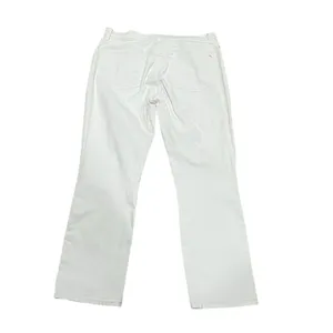 Madewell Women's White Straight Crop Denim Jeans Size 28 thumbnail 2