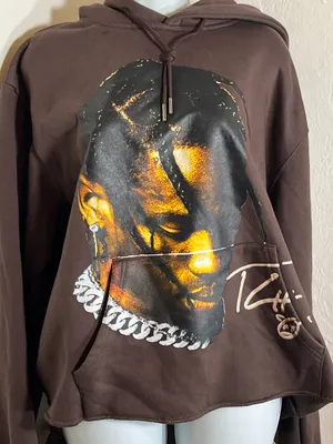 Travis Scott Hop Hop Hoodie Large Sweatshirt thumbnail 5