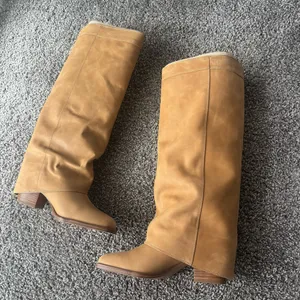 Steve Madden Foldover Wide Calf Knee High Boots thumbnail 2