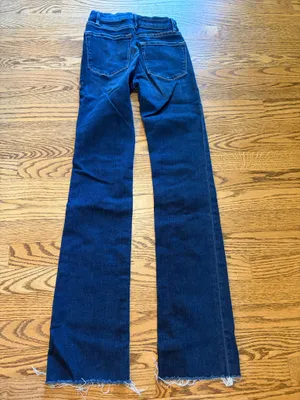 Frame Jeans Le Mini Boot Habana Blue thumbnail 3
