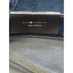 New Banana Republic High Rise Wide leg cropped Jeans thumbnail 10
