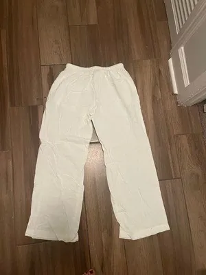 Bershka girls linen pants size 10-12 thumbnail 3