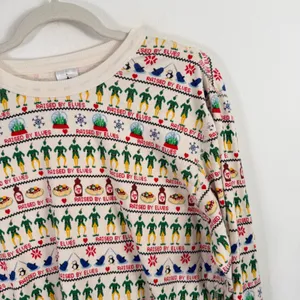 Hanna Andersson Elf Christmas Pajama Set 100% Cotton Holiday Festive Adult XL thumbnail 4