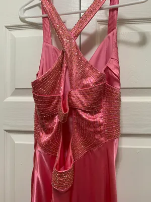 Pink Formal Dress Size 8 thumbnail 3