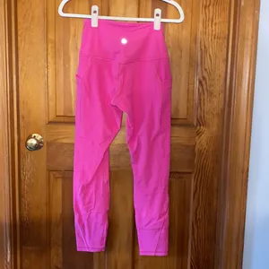 EUC lululemon Align High-Rise Pant with Pockets 25", Sonic Pink, Size 6 thumbnail 10