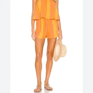 Show Me Your Mumu Thelma Strapless Resort Romper Sunkissed Stripe XS thumbnail 4
