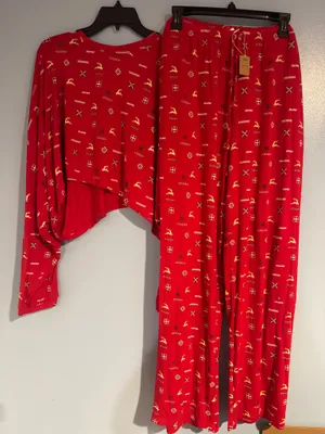 SKIMS Crop Long Sleeve Pajama  thumbnail 1