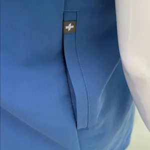 Figs Blue Rafaela Scrubs Top Small thumbnail 8