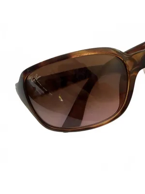 Ray Ban RB4068 Havana Tortoise Sunglasses Polarized Brown Polished Women's thumbnail 5