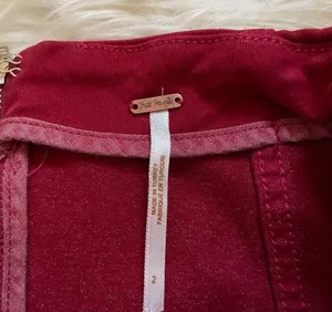 FREE PEOPLE Modern Femme Wine Red Mini Skirt thumbnail 4