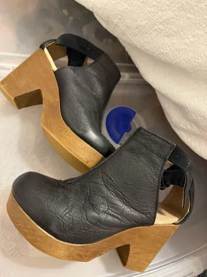 Free People Clogs Leather thumbnail 1