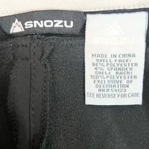 Snozu Black Softshell Waterproof Insulated Snow Ski Snowboard Pants Size Small thumbnail 8