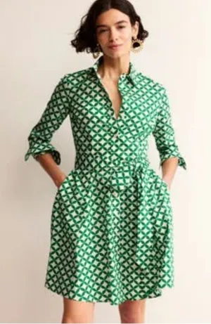 Boden Amy Cotton Shirt Dress Size: 6 thumbnail 1
