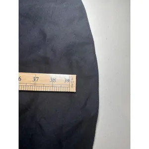 Lauren Ralph Lauren Black‎ Cotton Fit Flare Midi Dress 16 Square Neck Tiered thumbnail 7