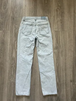 Abercrombie & Fitch The Ankle Straight Ultra High-Rise Jeans Size W27 thumbnail 4