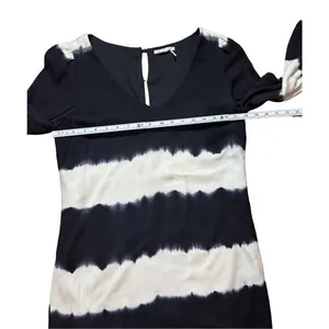 ANTHROPOLOGIE FLOREAT INKWASH SHIFT TUNIC DRESS sz‎ 6 thumbnail 5