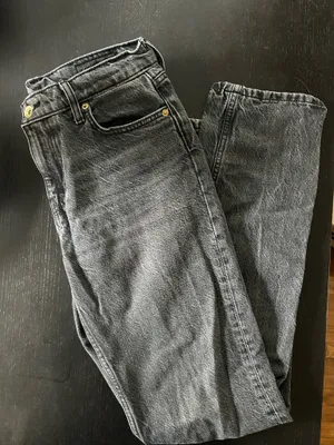 ZARA Black Jeans Low-Rise thumbnail 1
