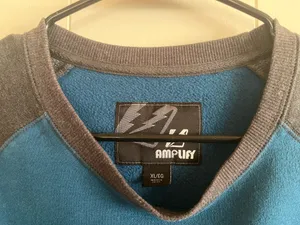 Amplify blue and gray sweatshirt thumbnail 2
