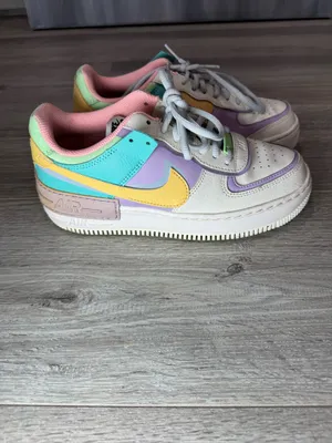 Nike Air Force 1 Shadow Pale Ivory Blue Size 7 thumbnail 2