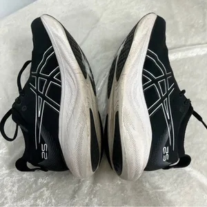 ASICS gel Nimbus 25 women’s 6 1/2 black running shoes thumbnail 8