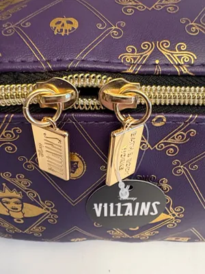 Bath & Body Works Disney Villains Collab Cosmetic Bag Evil Queen zip close NWT thumbnail 2