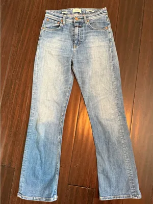Closed organic cotton mid-rise bootcut jeans blue wash made in Italy 25 thumbnail 3