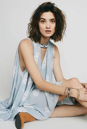 Free people tree swing sleeveless tunic nwt thumbnail 1