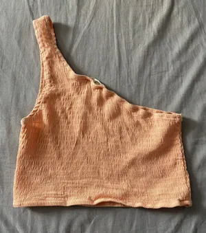 PacSun One Shoulder Crop Top thumbnail 1