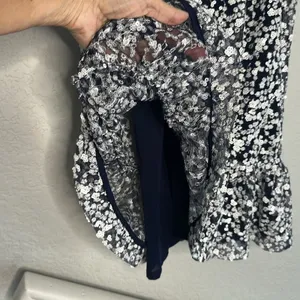 Michael Kors Floral Sequin Ruffle Hem Dress Short Cocktail Party Wedding Small thumbnail 6