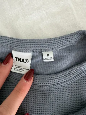 Aritzia Waffle Long Sleeve Top thumbnail 3