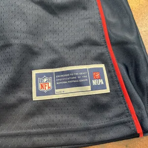 Pro Line New England Patriots Rep Jersey Blank Women's Medium Blue NFL Football thumbnail 3