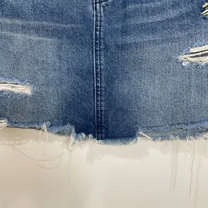Abercrombie & Fitch Floral Embroidered Distressed Skirt - Boho Chic size 26! thumbnail 6