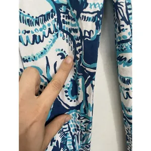 Lilly Pulitzer Ailsie Strapless Jumpsuit Romper Blue Keep On Trunkin Size Small thumbnail 4