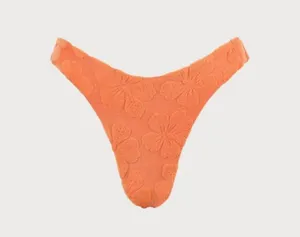 BERLOOK Floral Jacquard High Cut BIKINI BOTTOM ONLY 16 thumbnail 7