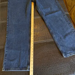 Lee Jeans Vintage 90s Mens 40x30 Dark Wash Regular Fit Straight Leg thumbnail 4