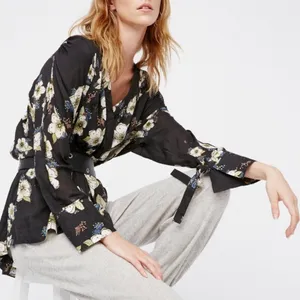 FREE PEOPLE floral top size xsmall thumbnail 1