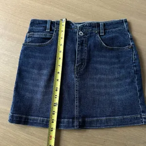 We The Free People Denim Jean Skirt Mini 26 Festival Party Boho Indie Western thumbnail 6