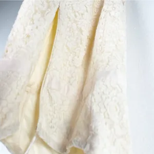 LULUS Zenith Cream Lace Hidden Back Zipper Maxi Dress Small Wedding Victorian thumbnail 11