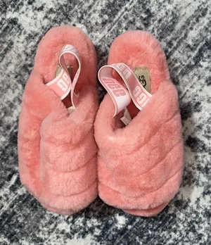 Women's UGG Slippers Pink Size 6 thumbnail 1