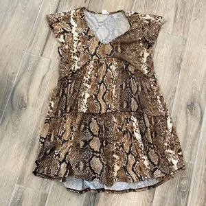 Peach Love California Baby doll dress thumbnail 1