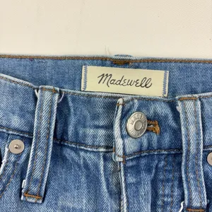 Madewell Wide-Leg Crop Jeans Womens 23 Blue Light Wash High Rise Stretch Denim thumbnail 8