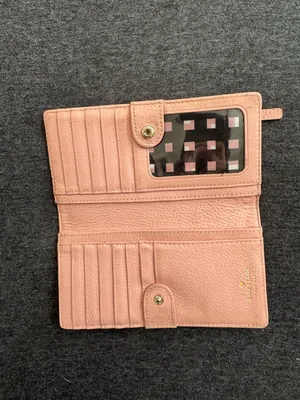 kate spade New York Pink Bow Zip-Around Wallet thumbnail 2
