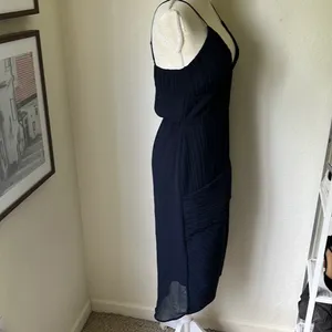H&M Navy Blue Cocktail Dress Size 8 thumbnail 15