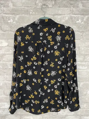 Maurices Floral Chiffon Utility Blouse thumbnail 3