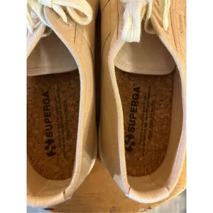 Superga 2750 Organic Canvas Natural Dye Mix Cream Eclipta Jam Root size 41/9.5 thumbnail 7