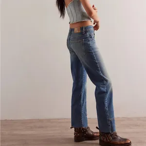 Free People We The Free Risk Taker Mid-Rise Jeans thumbnail 8