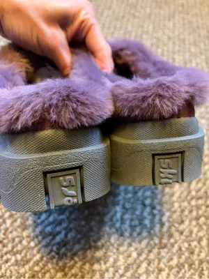 Skechers Shindigs Fortress Clogs Suede with Sherpa lining platform slip ons Y2K thumbnail 5